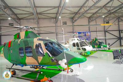 Tinubu inducts 5 new helicopters to boost NAF operational capabilities
