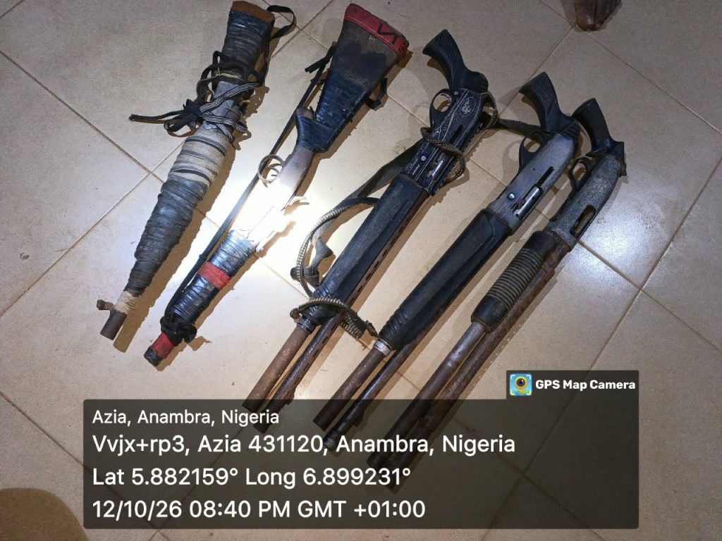 Troops raid arms cache in Anambra, recover 5 firearms