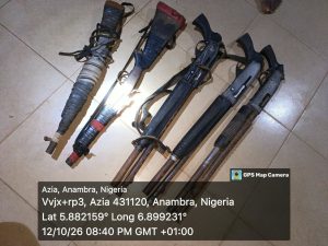Troops raid arms cache in Anambra, recover 5 firearms