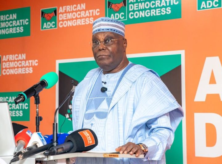 ADC Presidential candidate, Atiku Abubakar