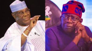 Former VP Atiku Abubakar and President Bola Tinubu
