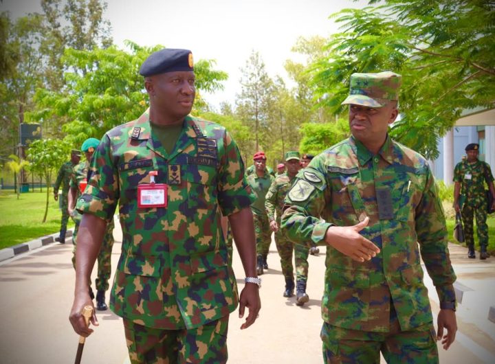 COAS emphasises modern military trainings, cadet exchanges at Rwanda Military Academy