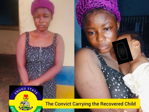 Enugu court jails woman for stealing 4-month old baby