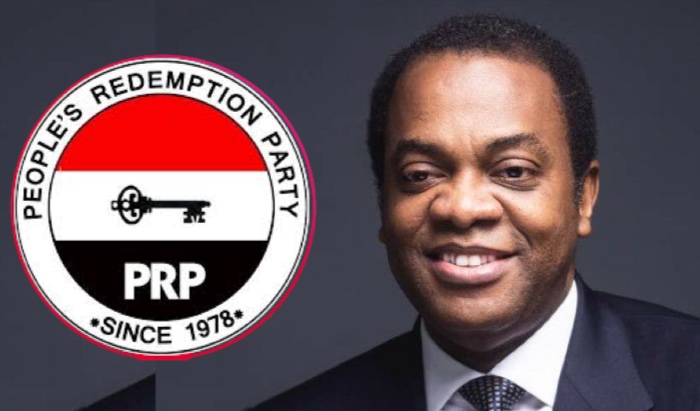 PRP Presidential candidate, Donald Duke