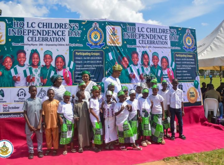 NAF celebrates Nigeria's 66th Independence anniversary with families in Lagos