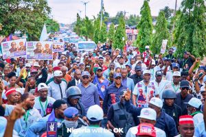 Obi vows to end insecurity, corruption, build PHC in every ward during Ebonyi town hall