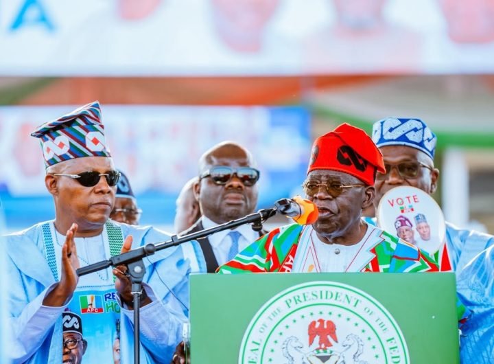 UPDATED: Tinubu inaugurates 81km Abuba-Kaduna highway at campaign flag-off, says Atiku, Obi created poverty
