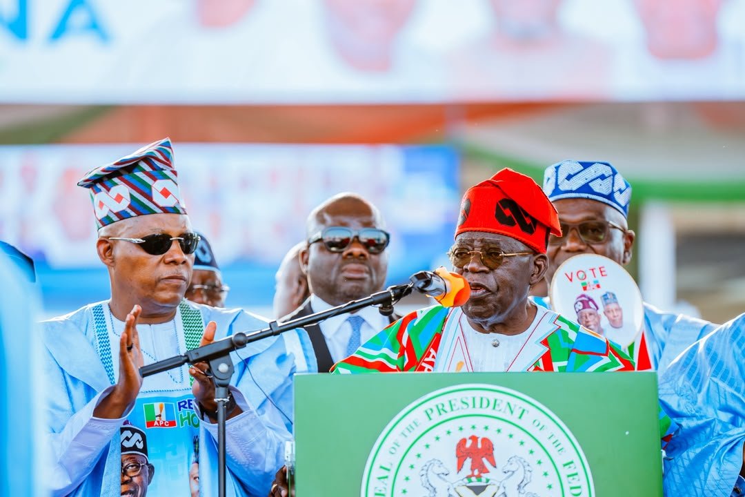 UPDATED: Tinubu inaugurates 81km Abuba-Kaduna highway at campaign flag-off, says Atiku, Obi created poverty